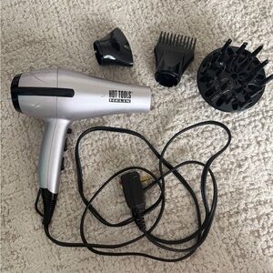 Hot Tools Helix Silver Hair Dryer
